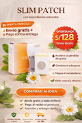 SLIM PATCH - PARCHES QUEMAGRASA NATURALES BAJA DE PESO SIN DIETAS NI PASTILLAS PELIGROSAS